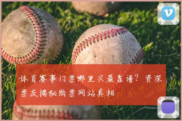 体育赛事门票哪里买最靠谱？资深票友揭秘购票网站真相